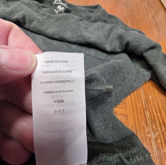 J Crew Slim Knit Goods Green Short Sleeve T-Shirt Men's Size Small - Picture 5 of 6